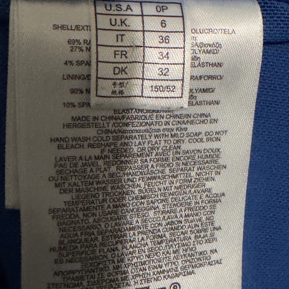 Brooks Brothers | EUC Royal Blue Sheath Dress with Square Neck (size 0-2) - Picture 11 of 12